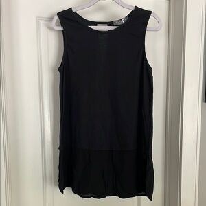 Pistache Black Tank Top